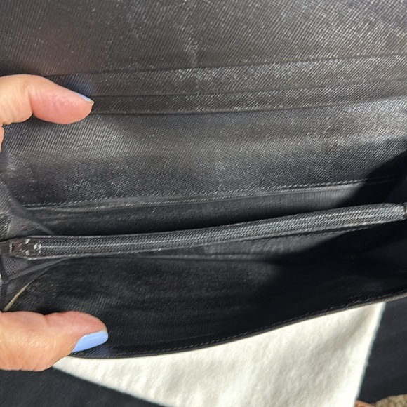 Prada Bifold Long Wallet Nylon and Leather with Dust Bag - Picture 7 of 10